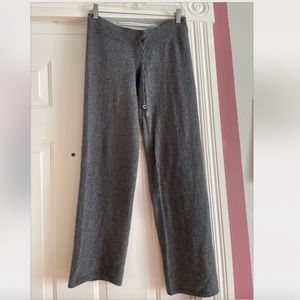 Juicy Couture Grey Cashmere Sweatpants Size S/M
